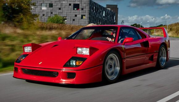 El Ferrari F40 de RM Sotheby's se encuentra en excelente estado.