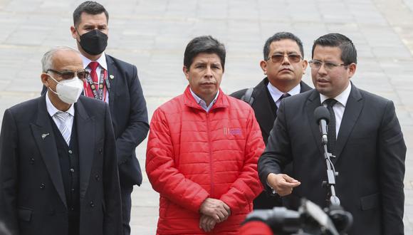 La defensa legal del presidente Castillo busca anular la denuncia constitucional que interpuso la fiscal de la Nación contra el mandatario | Foto: Presidencia / Referencial