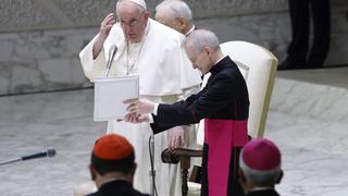 El papa Francisco pide que terminen pronto los crueles sufrimientos en Ucrania