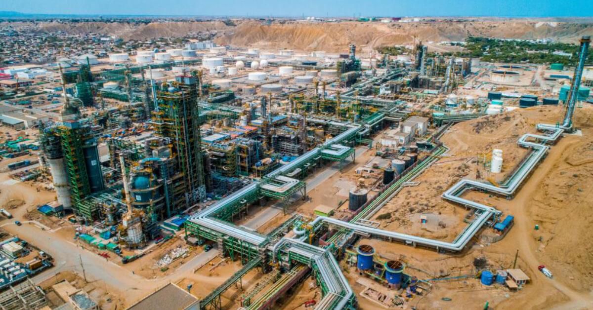 La nueva refinería de Talara opera actualmente al 76% de su capacidad debido al desperfecto de la planta de flexicoking, la más rentable del complejo. Hasta hace unos días no contaba con planta eléctrica. (Foto: Difusión)