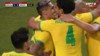 Figura repetida: cobro del VAR y gol de Neymar por la vía del penal para su doblete y el 3-1 de Brasil | VIDEO