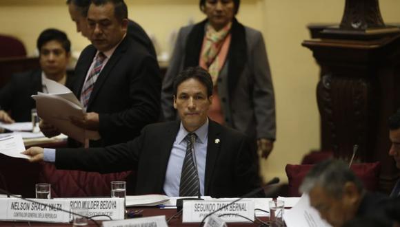 Comisión de Fiscalización rechazó reconsiderar votación para investigar mensaje a la nación. (Foto: Mario Zapata Nieto / GEC)