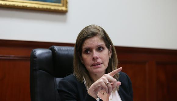 Mercedes Araoz reiteró que la Ley Mulder es una “Ley Maduro”, en referencia a la violación de la libertad de prensa en Venezuela.  (Foto: Archivo El Comercio)
