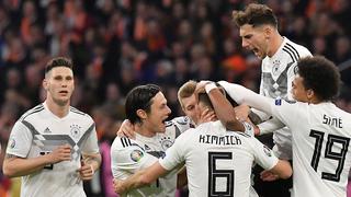 Alemania venció 3-2 a Holanda por el Grupo C de las clasificatorias a la Eurocopa 2020