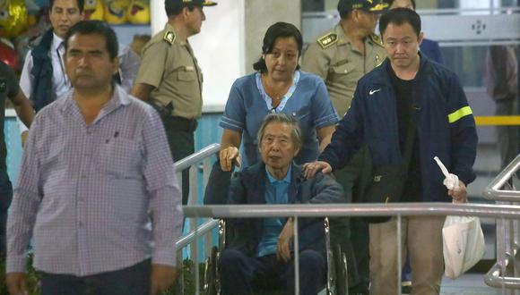 El ex presidente Fujimori goza de libertad desde el 24 de diciembre por el indulto humanitario y gracia presidencial que le concedió PPK. (Foto: EFE)