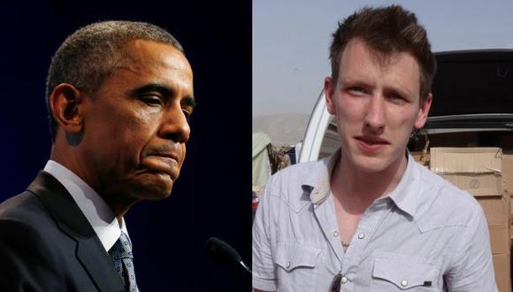 Barack Obama y Peter Kassig. (Reuters)