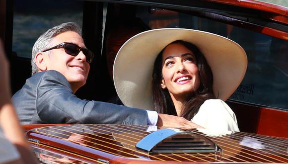 George Clooney se casó otra vez en el Reino Unido