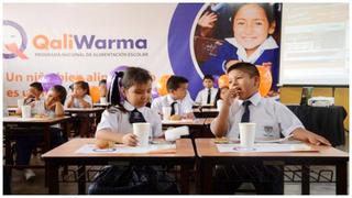 Qali Warma: amplían vigencia del programa de alimentación escolar hasta diciembre de 2022