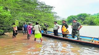 Pasco: bote artesanal se voltea y agricultor desaparece en el río Neguachi