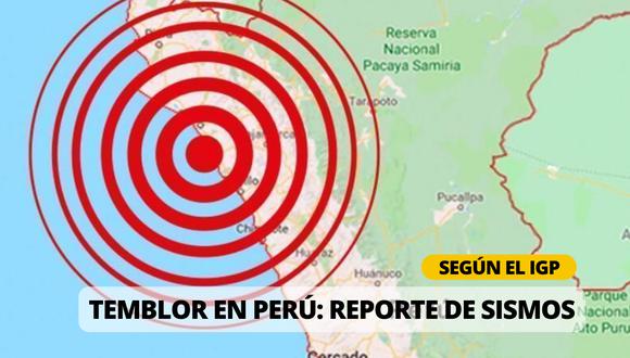 Sismos en Perú vía IGP | Reporte EN VIVO del último temblor, epicentro y magnitud | Foto: Diseño EC