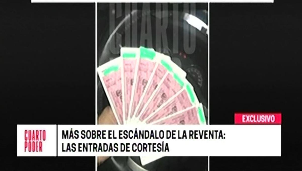 Agustín Lozano y un nuevo informe sobre el caso de reventa de entradas en la FPF. (Foto: Cuarto Poder)