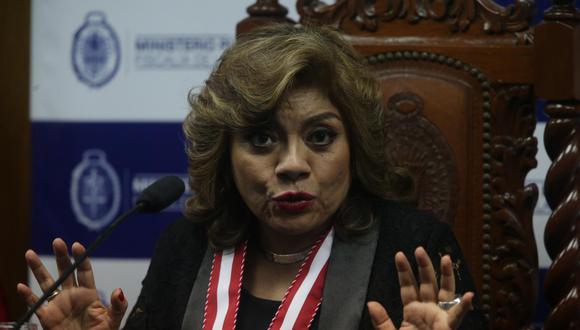 Zoraida Ávalos, fiscal de la Nación, afirmó que "los hechos" del Caso Swing sí se están investigando. (Foto: El Comercio)