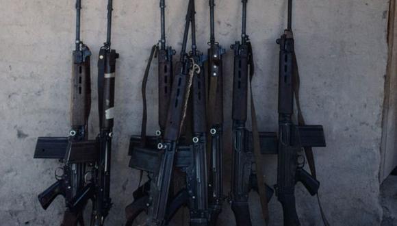 Los fusiles FN FAL son ampliamente utilizados en el mundo. Más de 40 de este tipo de armas fueron sustraídas de un arsenal policial en Paraguay.