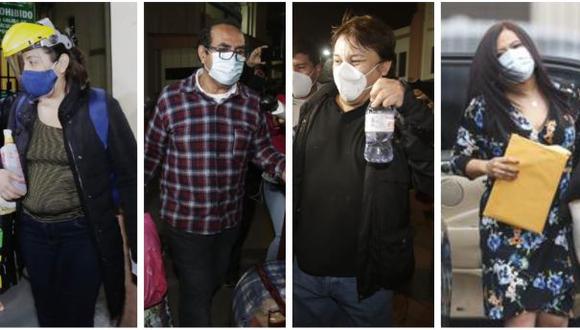 Roca, Vásquez, Cisneros, Morales y otros implicados en el Caso Richard Swing fueron liberados la noche del jueves. (Foto: GEC)