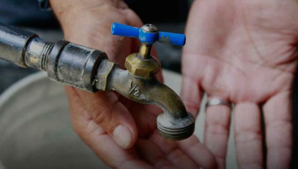 Sedapal anunció el corte de agua en algunos distritos limeños. (Foto: Agencias)