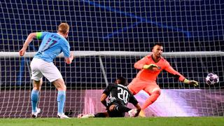 Manchester City vs. Lyon: Kevin De Bruyne y el 1-1 con un gran remate dentro del área | VIDEO
