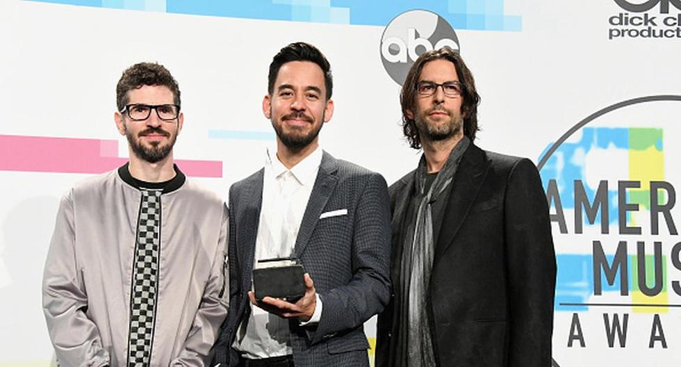 Linkin Park ganó la categoría Artista Favorito de Rock Alternativo. (Foto: Getty Images)