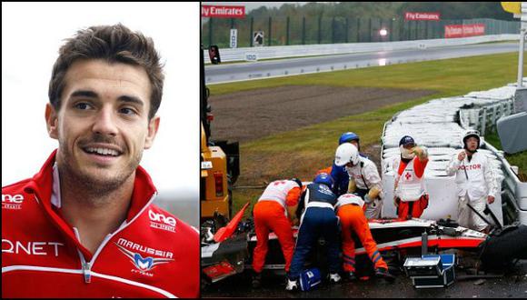 F1: Jules Bianchi sigue en estado grave tras ser operado