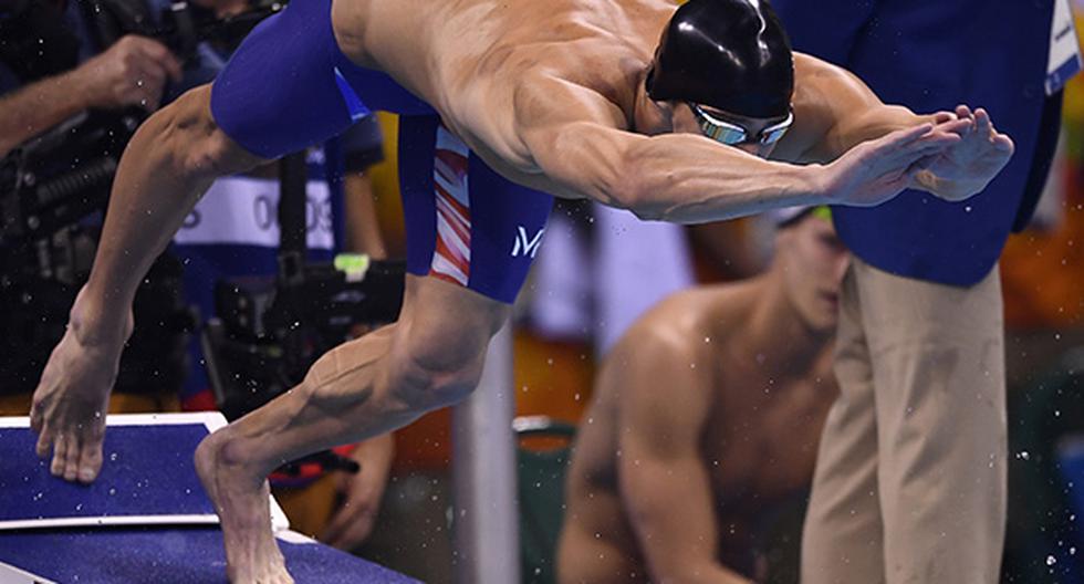 Michael Phelps se sigue bañando en oro en los Juegos Olímpicos de Río 2016 (Foto: AFP)