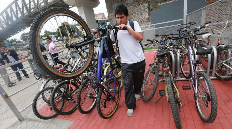 Usuarios podr&aacute;n aparcar sus bicicletas de manera gratuita desde las 5:30 a.m. hasta las 11:00 p.m. (Lino Chipana/El Comercio)