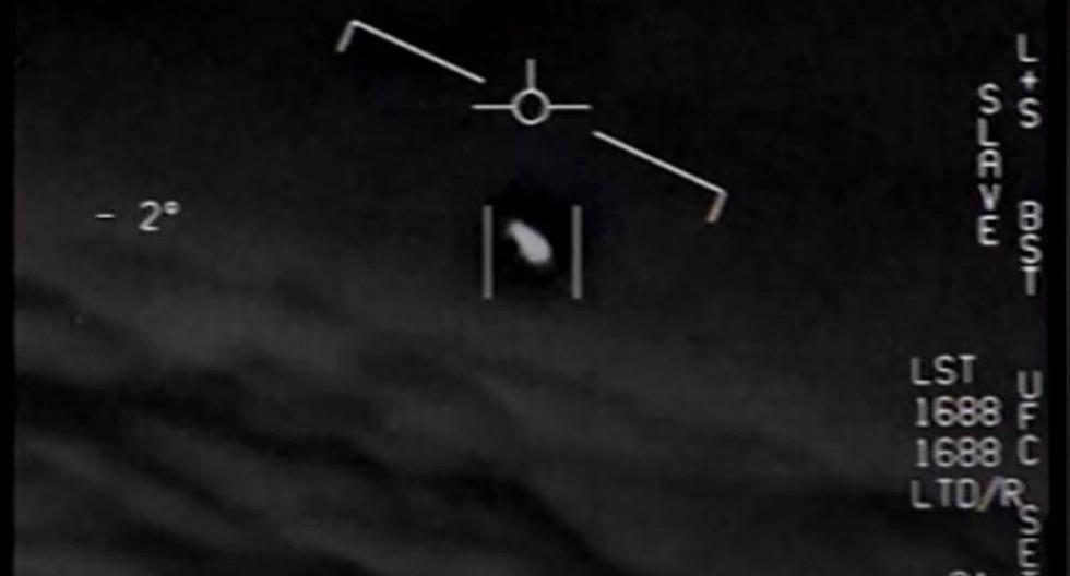 El Pentágono ha publicado oficialmente tres vídeos filmados por pilotos de la Marina estadounidense que muestran OVNI. (Foto: Pentágono)