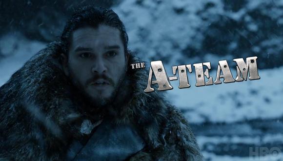 "Game of Thrones". Jon Snow (Kit Harington) lidera un grupo de guerreros hacia el peligro. (Imagen: HBO)