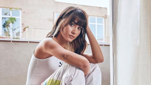 Aitana tuvo que salir al frente para contar la causa por la que no se presentaría en Los40 Music Awards este sábado. (Foto: Instagram /@aitanax).