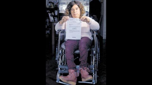 El drama de mujer con discapacidad que encaró al Metropolitano - 1