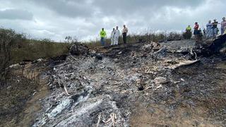 Encuentran droga en el lugar donde se estrelló una avioneta en Ecuador
