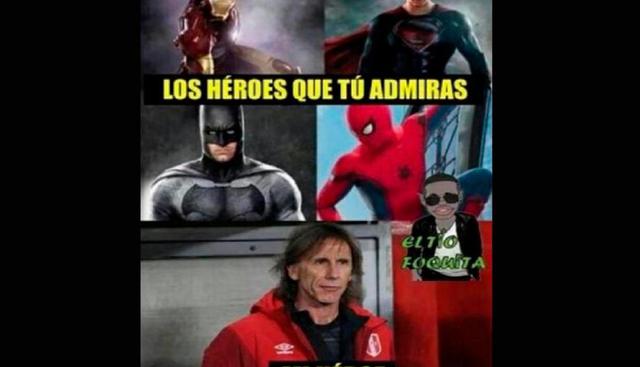 Ricardo Gareca continuará siendo el entrenador de la Selección Peruana de Fútbol y así lo celebra Facebook, con los mejores memes. (Foto: Facebook)