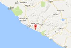 Sismo de 4,3 grados de magnitud se siente en la costa sur de Perú