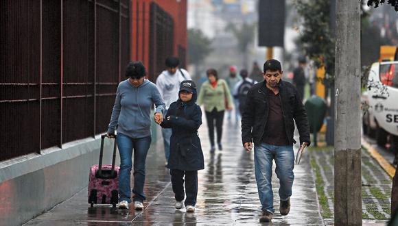 La sensación de frío se acentúa en Lima durante la temporada de invierno. (GEC)