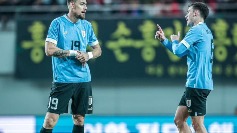 Uruguay derrotó a Corea del Sur en un amistoso internacional