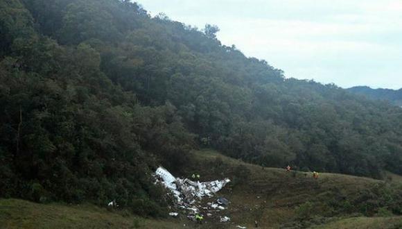 Bautizan "Chapecoense" a cerro colombiano donde avión estrelló