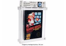 Una copia rara de Super Mario Bros. se convierte en el juego más caro de la historia al ser subastada por US$660.000