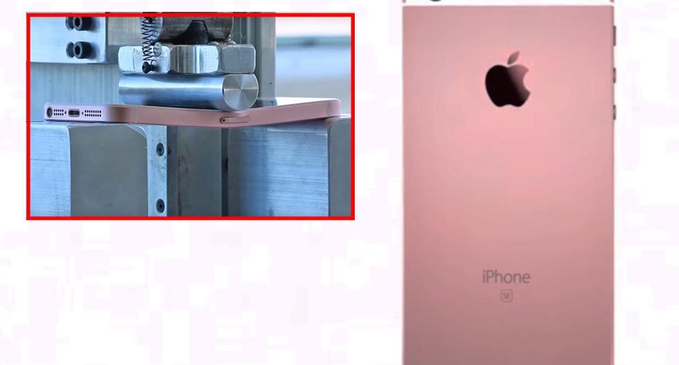 Sometieron a duras pruebas el nuevo celular de Apple y no creerás cómo lo dejaron. Impresionante. (Foto: Captura)