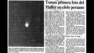 A 30 años de la fiebre por el cometa Halley