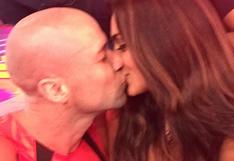 Combate: Vania Bludau y Bruno Agostini se besaron ante cámaras
