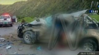 Ayacucho: dos militares fallecieron en accidente de tránsito