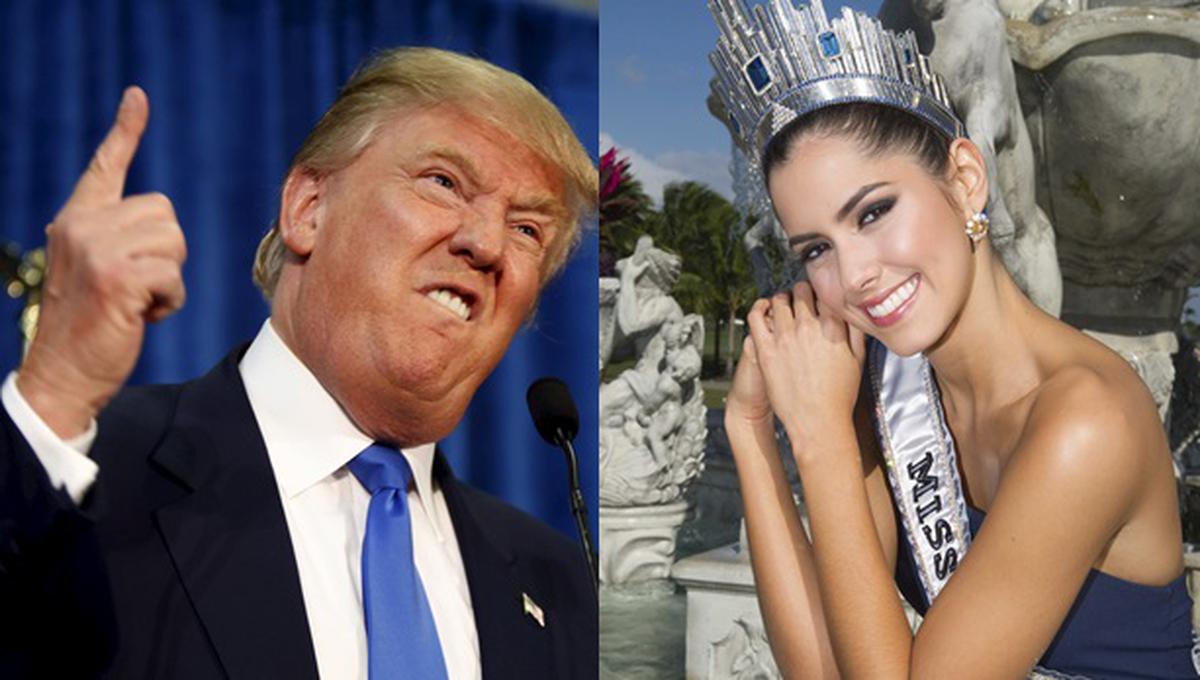 Donald Trump llamó "hipócrita" a Miss Universo Paulina Vega