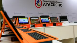 Ayacucho: MTC entregó más de 4 mil tablets para distribuirlas entre estudiantes de la región 