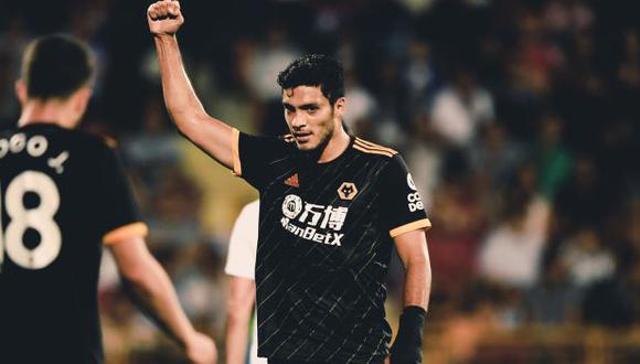 Raúl Jiménez firmó el 2-0 y 3-0 ante el Pyunik de Armenia. (Foto: Wolverhampton Wanderers FC)