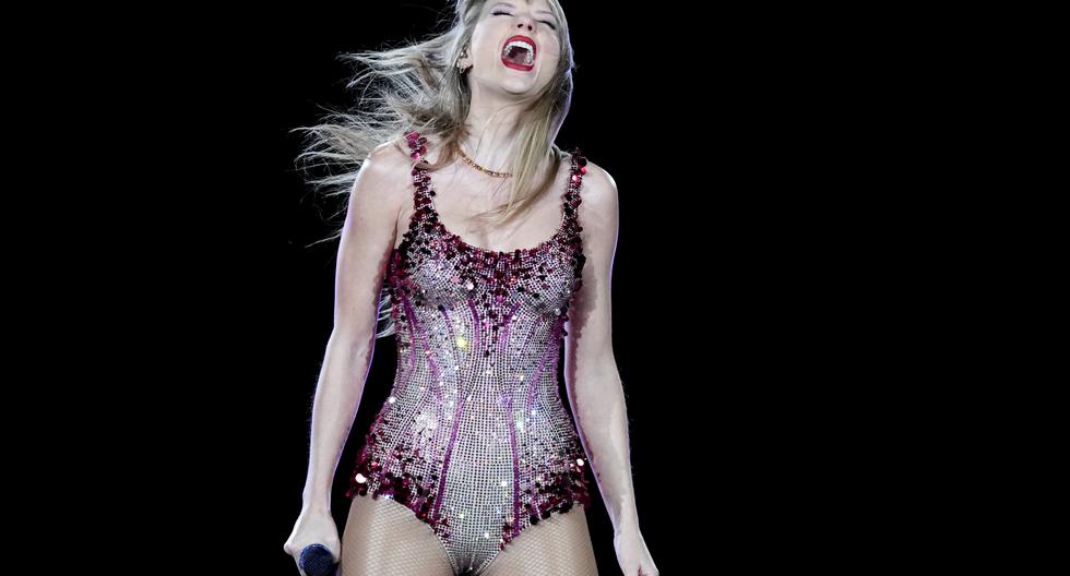 Taylor Swift en el Estadio Monumental de Buenos Aires durante su show de The Eras Tour, el 9 de noviembre del 2023.