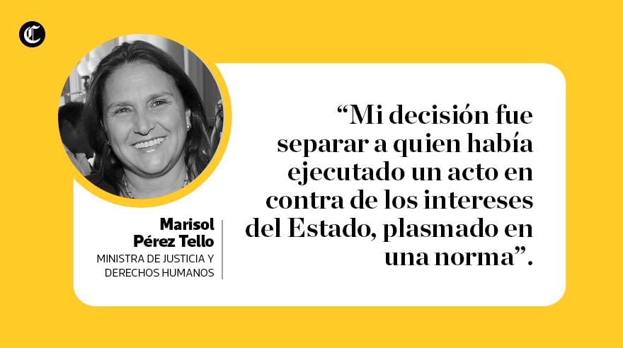 Marisol Pérez Tello (Elaboración: El Comercio)