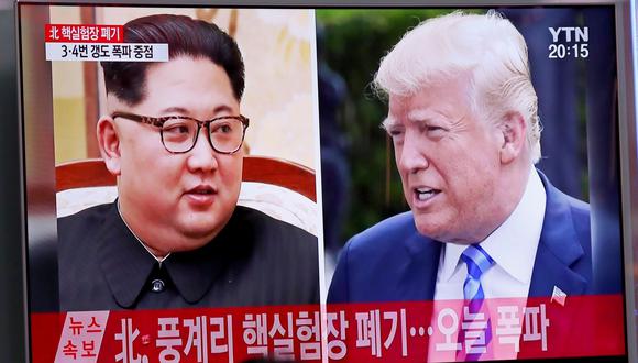 Donald Trump cancela la histórica cumbre con Kim Jong-un en Singapur. (EFE).