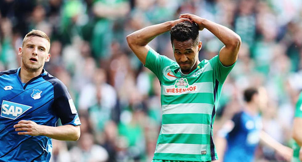 Werder Bremen sufrió paliza ante Hoffenheim por la Bundesliga. (Foto: Getty Images)