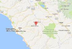Sismos en Matucana: se registran cuatro nuevos sismos en una noche