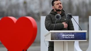 Zelensky recuerda la liberación de la región de Kiev un año atrás