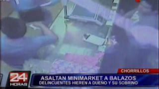 Chorrillos: dos personas fueron baleadas en asalto a minimarket