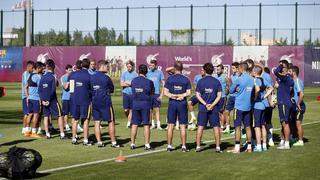 Barcelona entrenó a puertas cerradas para retornar a la Liga